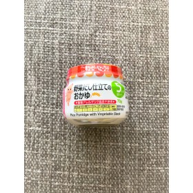 【Kewpie】(5months～)　Rice porridge (vegetable stock flavor)