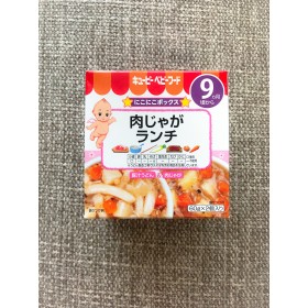 【Kewpie】Wheat noodle with pork and vegetables & stewed meat and potatos