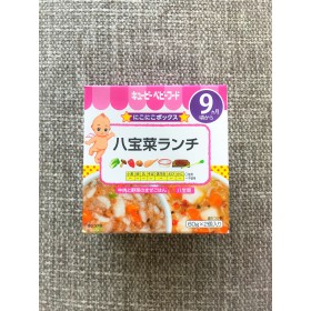 【Kewpie】Rice with vegetables and beef & vegetables with chicken